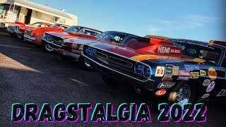 Dragstalgia 2022 Pit Walk Nostalgia OVERLOAD [upl. by Asp959]