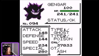 How to get a LVL 100 Gengar full walkthrough Pokemon Yellow [upl. by Adnauqal]