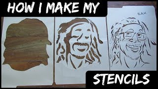 How I Make My Stencils [upl. by Hosea]