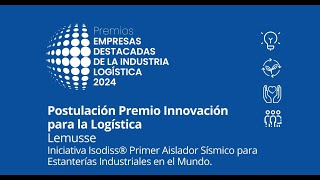 Postulación INNOVACIÓN PARA LA LOGÍSTICALEMUSSE [upl. by Merrie]