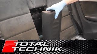 How to Remove Ski Bag Access Rear Seat Panel Cabriolet  Audi A4 S4 RS4  B6 B7  20012008 [upl. by Pellegrini]