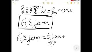 2992 Looptijd bij sparen met enkelvoudig interest zonder termijnaanpassing [upl. by Whale754]