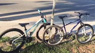 Bike check wSpecialized rockhopper and Diamondback Outlook [upl. by Malony553]