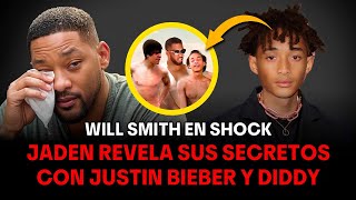 😱Will Smith es SORPRENDIDO por su HIJO Jaden al Contar DETALLES de su VIDA con Justin Bieber y Diddy [upl. by Dualc]