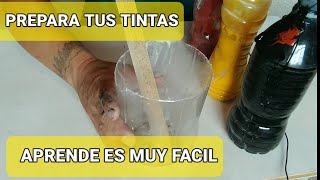 🔨COM0 HACER TINTA PARA MADERA 🪚 CON ESMALTES SUPER TUTORIAL 💯 [upl. by Aisyat]