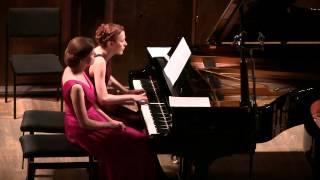 Debussy Petite Suite  The Gromoglasovas duo [upl. by Akciret]