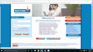 How to Register Bank of India Internet Banking Service Offline  Tamil Banking [upl. by Amoakuh]