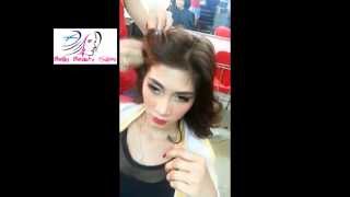 Cambodian nature makeup star present on tv  khmer makeup [upl. by Ferreby]