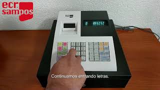 ECR SAMPOS ER 057 VIDEOTUTORIALES  4 CABECERA DE TICKET [upl. by Mckenna]