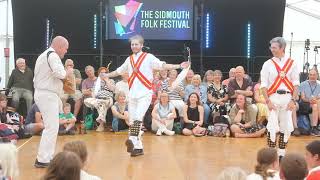 Sidmouth Folk Festival Dance Competition Wallingford Morris Blackmore Gdns 4824 [upl. by Aguie]