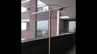 Homemade Loop Antenna First Modifications and Test [upl. by Lorie]