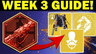 Destiny 2 Zero Hour Week 3 Guide  ALL SECRETS amp PUZZLES YOU NEED [upl. by Akinajnat205]