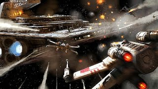 Attacking a Star Destroyer in VR  Star Wars Squadrons Cinematic Gameplay [upl. by Holman]