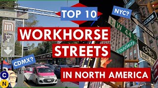 10 Busiest Streets in North America Streets in the US Canada and Mexico That Carry the Most People [upl. by Ronal]