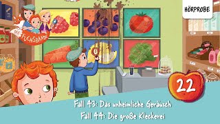 Die Fuchsbande Folge 22  Fall 43 Das unheimliche Geräusch Fall 44 Die große Kleckerei  Hörspiel [upl. by Alcina]