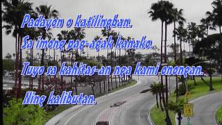 Paglaum  Sharon Magdayao Vina Morales slide video with lyrics on screen [upl. by Maurizia]