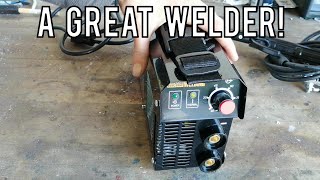 Chicago Electric 80 Amp Inverter Arc Welder Review [upl. by Ellednek893]