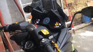 kymco ak 550 tuning [upl. by Koralle]