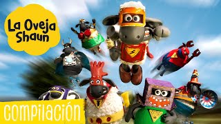 Compilación  La Oveja Shaun Temporada 6 Shaun the Sheep S6 [upl. by Adnaw49]