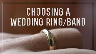 How To Choose A Wedding Band Ring [upl. by Emarie244]