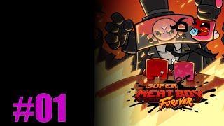 Super Meat Boy Forever Episode 1 [upl. by Naquin909]