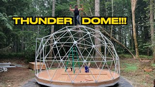 Thunder Dome  Construction Timelapse [upl. by Ramej]