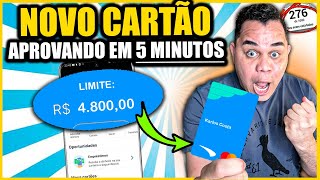 🔥INCRÍVEL Novo CARTÃO entrou no meu RADAR com APROVAÇÃO em 5 MINUTOS muito Fácil ATUALIZADO 2024 [upl. by Milburr197]