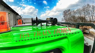 TATRA TGV air train horn compilation  truck air horn [upl. by Aerehs]