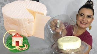 QUEIJO DE MINAS GERAIS  Receita Fácil e caseira  Culinária em Casa [upl. by Abbott702]