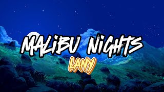 Malibu Nights I Lany Lyrics Video Remix I Blinding Lights The Weeknd I 24kGoldn Mood [upl. by Edge]