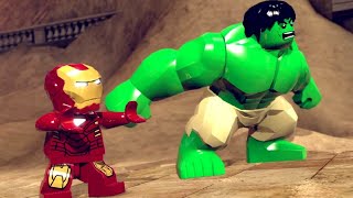 The Hulk amp Iron Man TeamUp in LEGO Marvel Super Heroes [upl. by Anawk322]