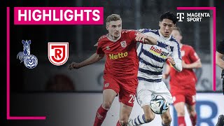 MSV Duisburg  SSV Jahn Regensburg  Highlights 3 Liga  MAGENTA SPORT [upl. by Nageam]