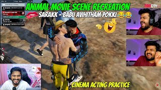 Sarkk  Babu അവിഹിതം പൊക്കി😂😂  Animal Babu 😂🔥  Animal movie scene recreation😂🔥  Tva comedy scenes [upl. by Mccormick]