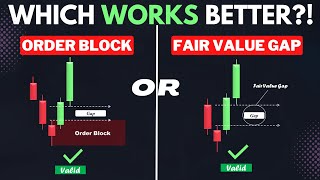 Order Block Entry VS Fair Value Gap Entry [upl. by Yerdua170]