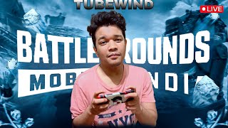 BGMI LIVE CONQUEROR LOBBY GAMEPLAY ON IQOO NEO 9 PRO  TUBEWIND IS LIVE bgmi bgmilive pubgmobile [upl. by Fredrick]