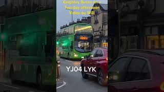 Keighley Buses on Tuesday afternoon 🚌 ￼Keighley ￼ [upl. by Avonasac]