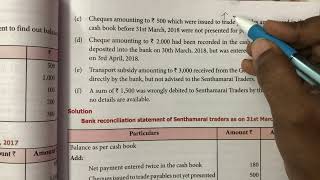 Bank Reconciliation statement  Illustration 2  11 th std  BRS  Chapter 8  Accountancy in tamil [upl. by Ailev]