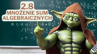 28 Mnożenie sum algebraicznych  Język Matematyki  Nowa MaTeMAtyka  NOWA ERA [upl. by Crissy]