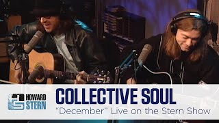 Collective Soul “December” Live on the Stern Show 1997 [upl. by Coy]