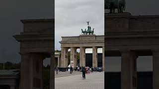 Evening at Brandenburg gate Berljn Germany [upl. by Chandos]