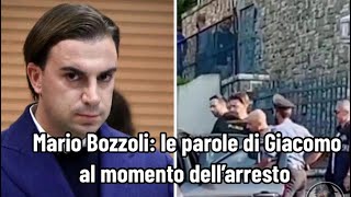 Mario Bozzoli le parole di Giacomo al momento dell’arresto [upl. by Hpesoy]