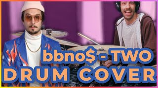 bbno  TWO  Drum Cover by Josh Richens [upl. by Rabkin]