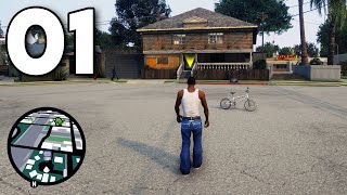 GTA San Andreas Remastered  Part 1  The Beginning [upl. by Wales]