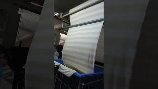 Textile finishing process in stenter [upl. by Elamaj]