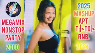 MEGAMIX NONSTOP PARTY 2000 MASHUP 2024 APT RNB 2025 ArtMusic29emei [upl. by Adihaj]