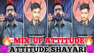 vabby Attitude shayari 🤬🤘😈 mixup attitude shayari 🤙💯🔥 status video 2023 new attitude shayari status [upl. by Dahaf883]