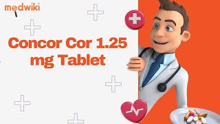 Concor Cor 125 Tablet [upl. by Aizat877]