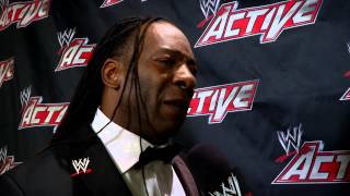 Booker T shares his thoughts on being inducted into the 2013 WWE Hall of Fame WWEcom Exclusive Ap [upl. by Alfreda756]