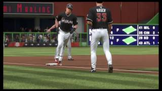 【メジャー】10 Miami Marlins VS New York Mets 【MLB The Show 17】 [upl. by Sublett]