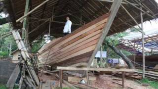 making of balangay boat quotmasawa hong butuanquotwmv [upl. by Nivart]